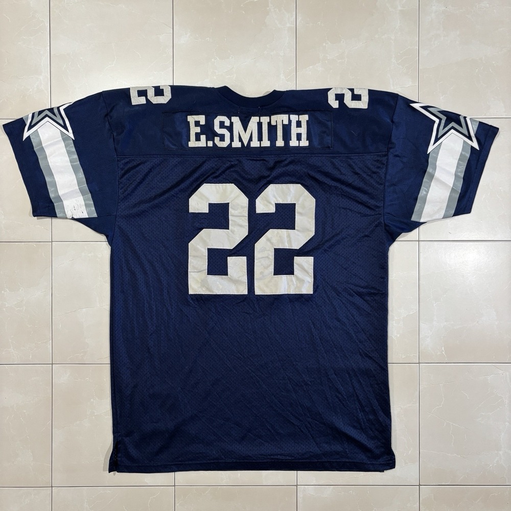 1990 Emmitt Smith Dallas Cowboys Mitchell & Ness Throwbacks Jersey Size 52 XXL